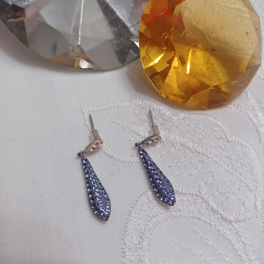 Solid 925 Sterling Silver Earrings. - image 1